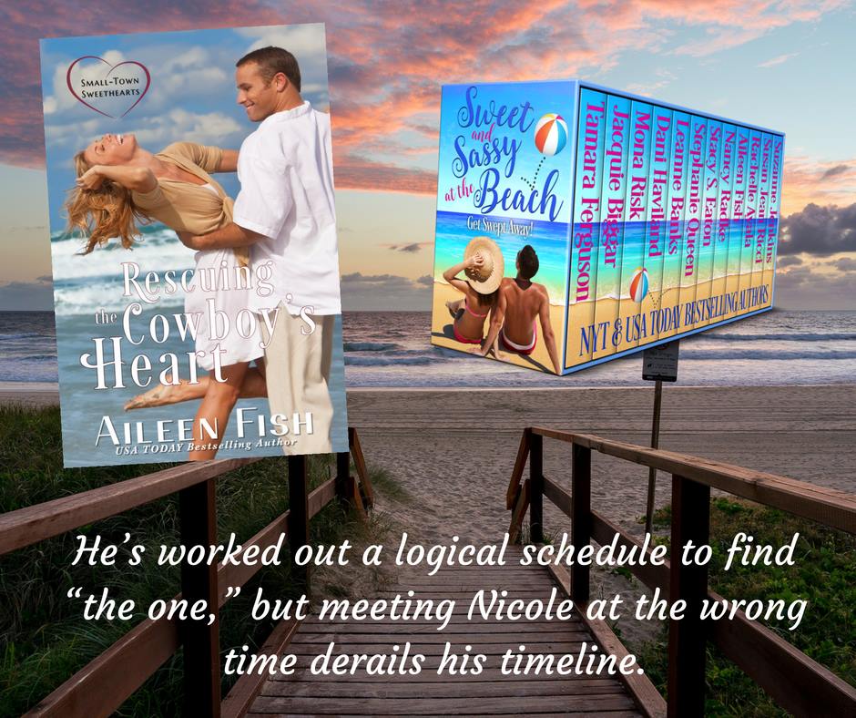 Tammysdragonfly's tweet photo. ☀️☄️☀️☄️☀️☄️☀️
 #SWEETANDSASSY
❤️AT THE BEACH❤️
❤️@AileenFish
Can Nicole Help Retired
Rodeo-Clown-Turned-CPA
Trevor Realize That He Won’t
Find Lasting Love With Numbers? 
❤️#99c #FREE on KU
❤️@MimiBarbour
❤️#mgtab
https://t.co/DRTwQCLS08 https://t.co/1Uinh9J9dr