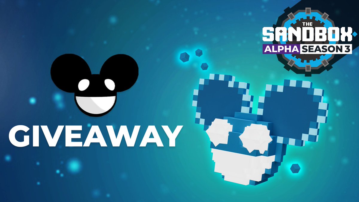 🐭 ALPHA PASS GIVEAWAY 🐁
 
⚡ Complete all quests in the Tower of Light
⚡ Follow <a href="/deadmau5/">Goat lord</a>

Be sure to ENTER &amp; VALIDATE HERE ⤵️ 
sandbox.game/en/season/cont…