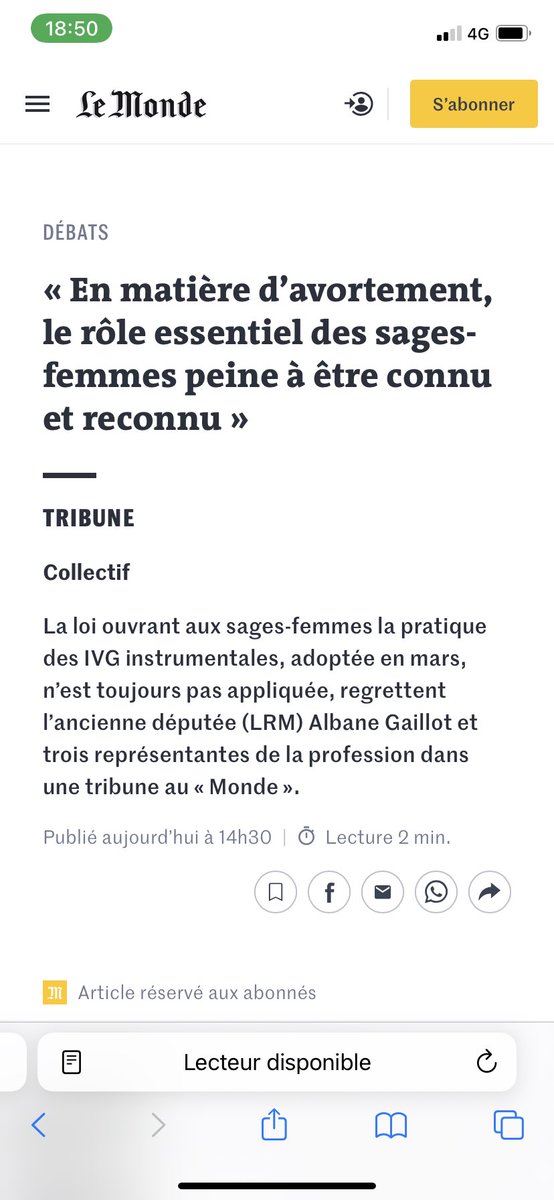 marielerxy_'s tweet photo. Merci à tou.te.s pour la co écriture de cet article #JourneeMondialeDuDroitALavortement 
 Cette tribune dans @lemondefr est une réelle opportunité pour les sages-femmes de montrer leur volonté d’être toujours plus proches des #femmes et de leur #droits 

https://t.co/9SzSjD6ffK https://t.co/M82zfMqcGq