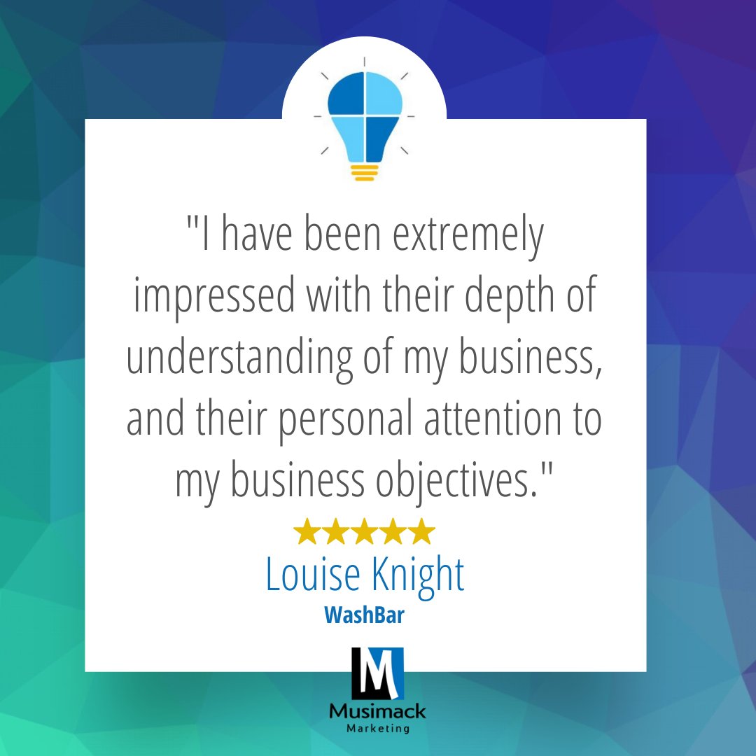 At Musimack Marketing, we appreciate the opportunities we have to get to know your online business goals so we can help you achieve them. Thank you for this review <a href="/WashBarNZ/">WashBar</a>!

#webdesign #marketingagency #washbardogproducts #marketing