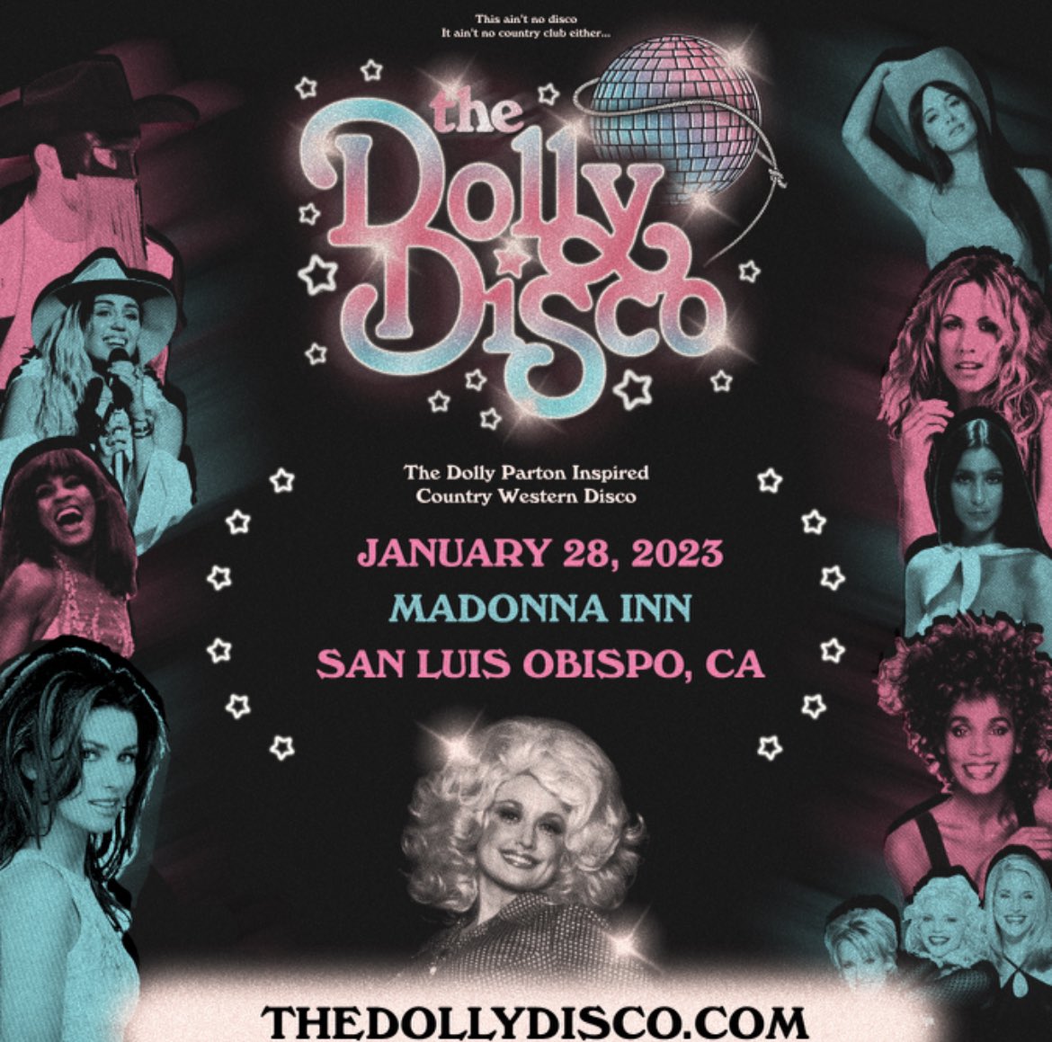 Numbskull Shows (@numbskullshows) on Twitter photo Just announced!
THE DOLLY DISCO: The Dolly Parton Inspired Country Dance Party Saturday, January 28 <a href="/MadonnaInn/">Madonna Inn</a> San Luis Obispo. Tickets at Goodmedicinepresents.com Just announced!
THE DOLLY DISCO: The Dolly Parton Inspired Country Dance Party Saturday, January 28 <a href="/MadonnaInn/">Madonna Inn</a> San Luis Obispo. Tickets at Goodmedicinepresents.com