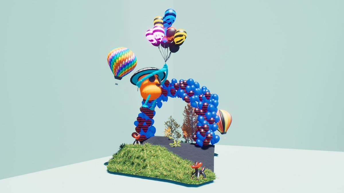 WorldhecHC's tweet photo. A mushroom that is blown away by the wind🎈🎈🎈

Hongo balloon #41
Floor price 0,50 Ethereum

#Supermushroomfriends100 #Thereisamushroomforeveryone #nft #nftart #nftcommunity #nftcollector #nftnews #opensea #nftgiveaways #openseaart #nftsstories #nftsale #balloon #balloons #3dart https://t.co/1oAAr1HFTK