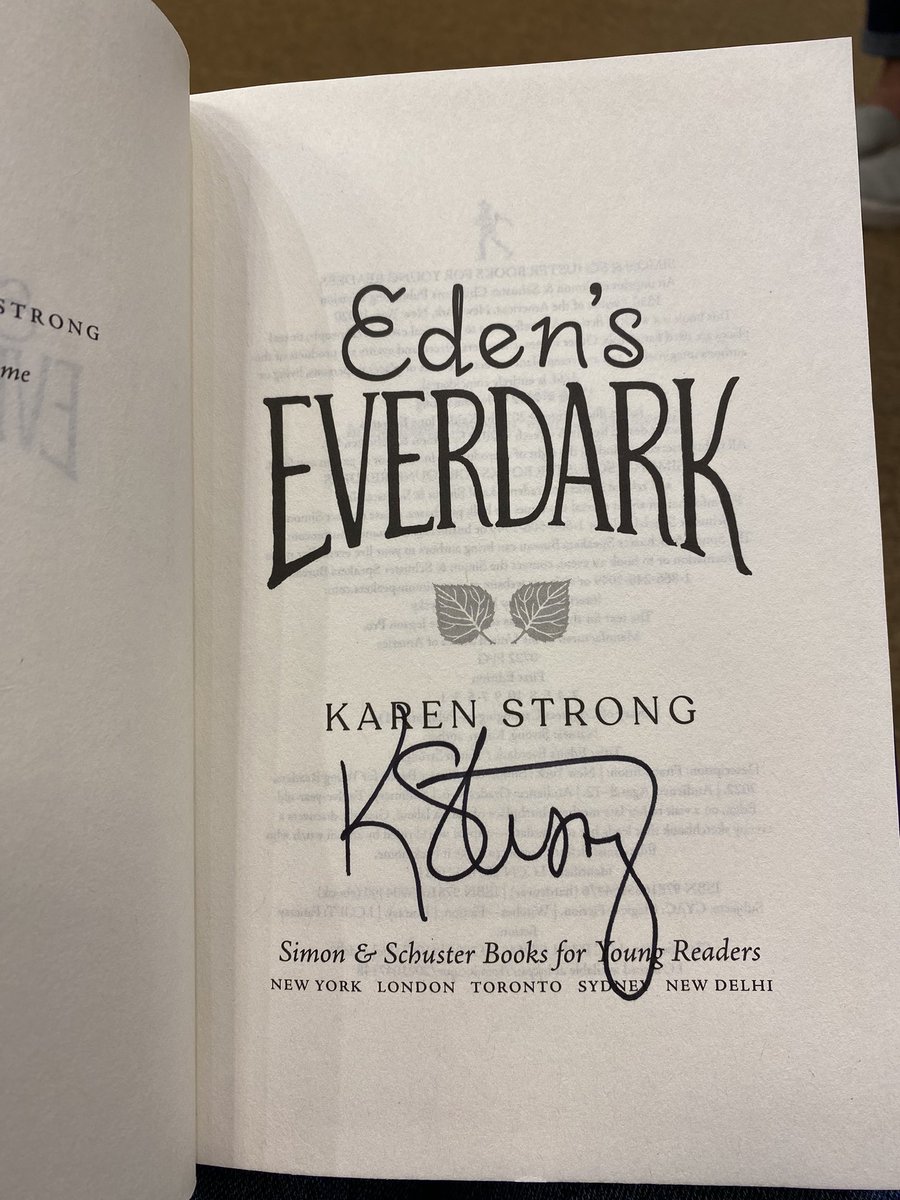 Karen Strong Author Updates tweet media