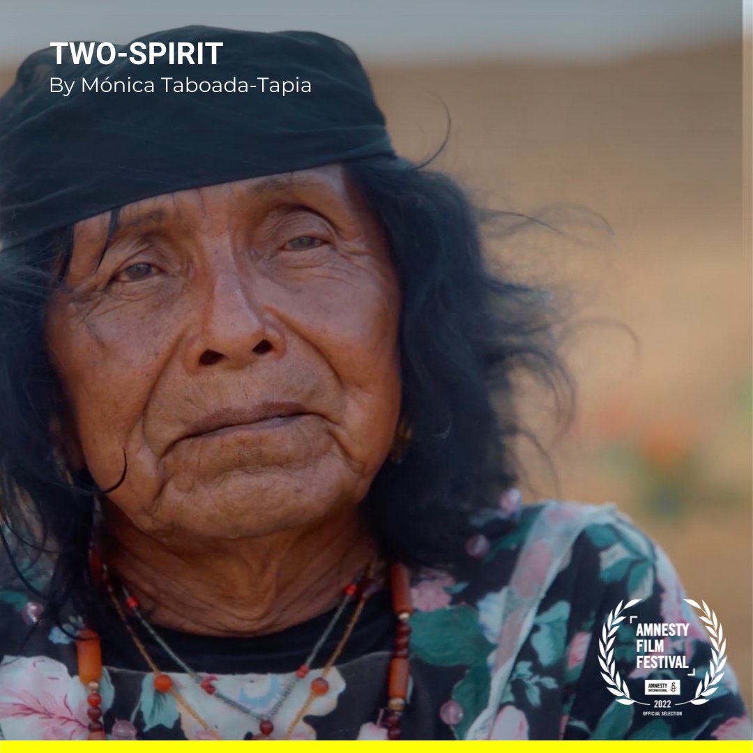 🎥 Two-spirit - Mónica Taboada-Tapia Découvrez le récit touchant de Georgina, une femme indigène transgenre qui vous transporte hors du temps. Inscrivez-vous pour ne rien rater de notre festival : bit.ly/amnestyfilmfes… @monitabtap