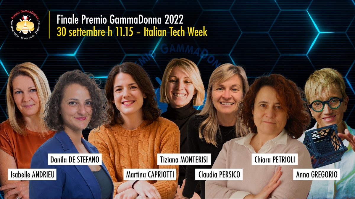 NEW #Twitter Cover 😎
- 2 al grande evento: 30/09, 11.15 alle @OgrTorino, oppure in STREAMING sul sito gammadonna.it e su <a href="/repubblica/">Repubblica</a>  e <a href="/LaStampa/">La Stampa</a>!
🔥<a href="/isabelleandrieu/">Isabelle Andrieu</a>
🔥Martina Capriotti
🔥<a href="/danilads7/">Danila De Stefano</a>
🔥<a href="/annagregorio_p/">Anna Gregorio</a>
🔥Tiziana Monterisi 
🔥Claudia Persico
🔥<a href="/CPetrioli/">chiara petrioli</a>