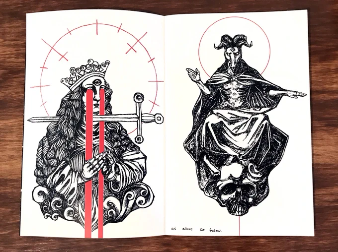 As above, so below. 