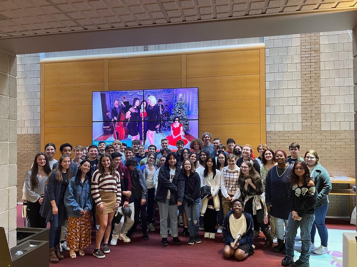 LHSGB's tweet photo. Members of the orchestra and band had the opportunity to watch the @LehighU orchestra rehearse with members of the @nyphil today! Thank you to @ZoellnerArts and the @BethlehemAreaSD for the opportunity! #BASDarts #BuildingBethlehem #pARTners @BASDRelatedArts https://t.co/afNtDecuxW