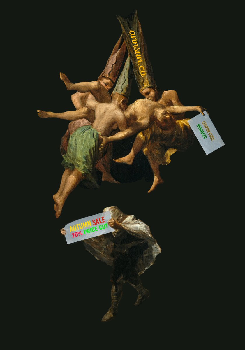 annsun_art's tweet photo. Grab the code❤️ HHBU5CEC ❤️
and paste it at the check out for amazing ❤️20% off of all Prints' prices.
Check our section Old Masters with Halloween collection at : https://t.co/2C6BXheZTV
https://t.co/MqbHtgEF4B https://t.co/cZunNFOx7z