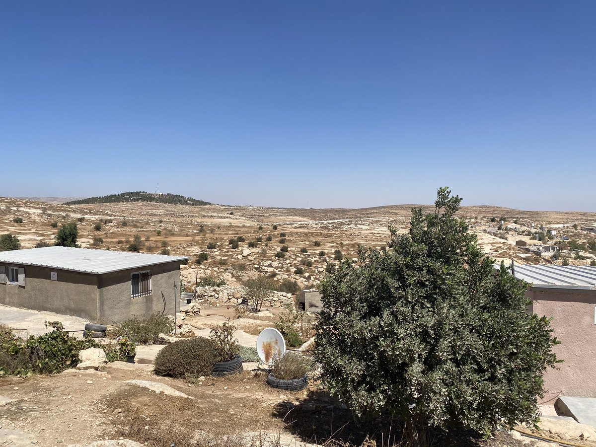 Tvistee's tweet photo. Demolition orders for Khallet Al-Dabae - home to more than 80 Palestinians - will enter into force on 29 September. Today in the UN Security Council, Norway urged Israel to stop all demolitions in Masafer Yatta: https://t.co/NDvm5J1gmo https://t.co/zo4U02Rgts