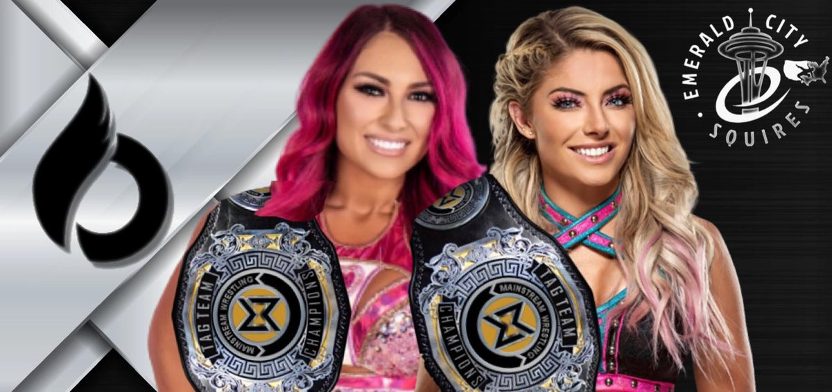 JUST RELEASED
Echo Layne and Alexandria Monroe of Team Madness will defend the <a href="/lVlAINSTREAM/">MAINSTREAM WRESTLING</a> World Tag Team Championships in a Main Event Open Challenge at #OBSIDIAN in the Mainstream Wrestling Studio!