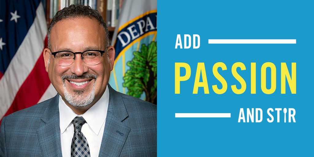 AddPassionStir's tweet photo. “We fought COVID for two years, let's fight complacency for the next two years.” @usedgov’s @SecCardona on why Food is the Most Important School Supply on a NEW #AddPassionAndStir #podcast with @NoKidHungry’s @billshore. #APASFallSeries https://t.co/lQcqmRKw5n https://t.co/1xj8ecs5aQ