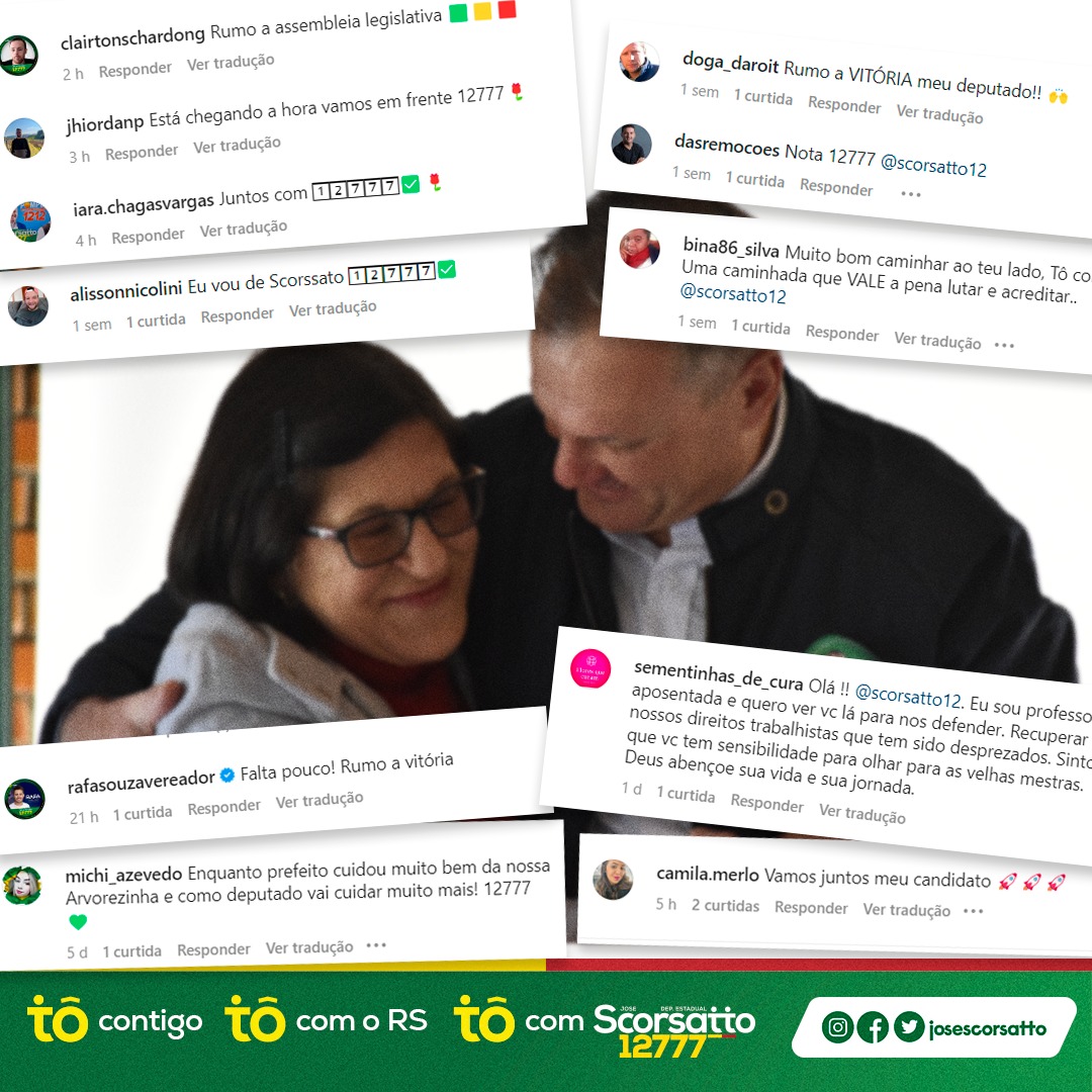 JoseScorsatto's tweet photo. Carinho e apoio que são motivação pura💚

Vamos juntos 1️⃣2️⃣7️⃣7️⃣7️⃣✅ https://t.co/D3lrkwKX6z