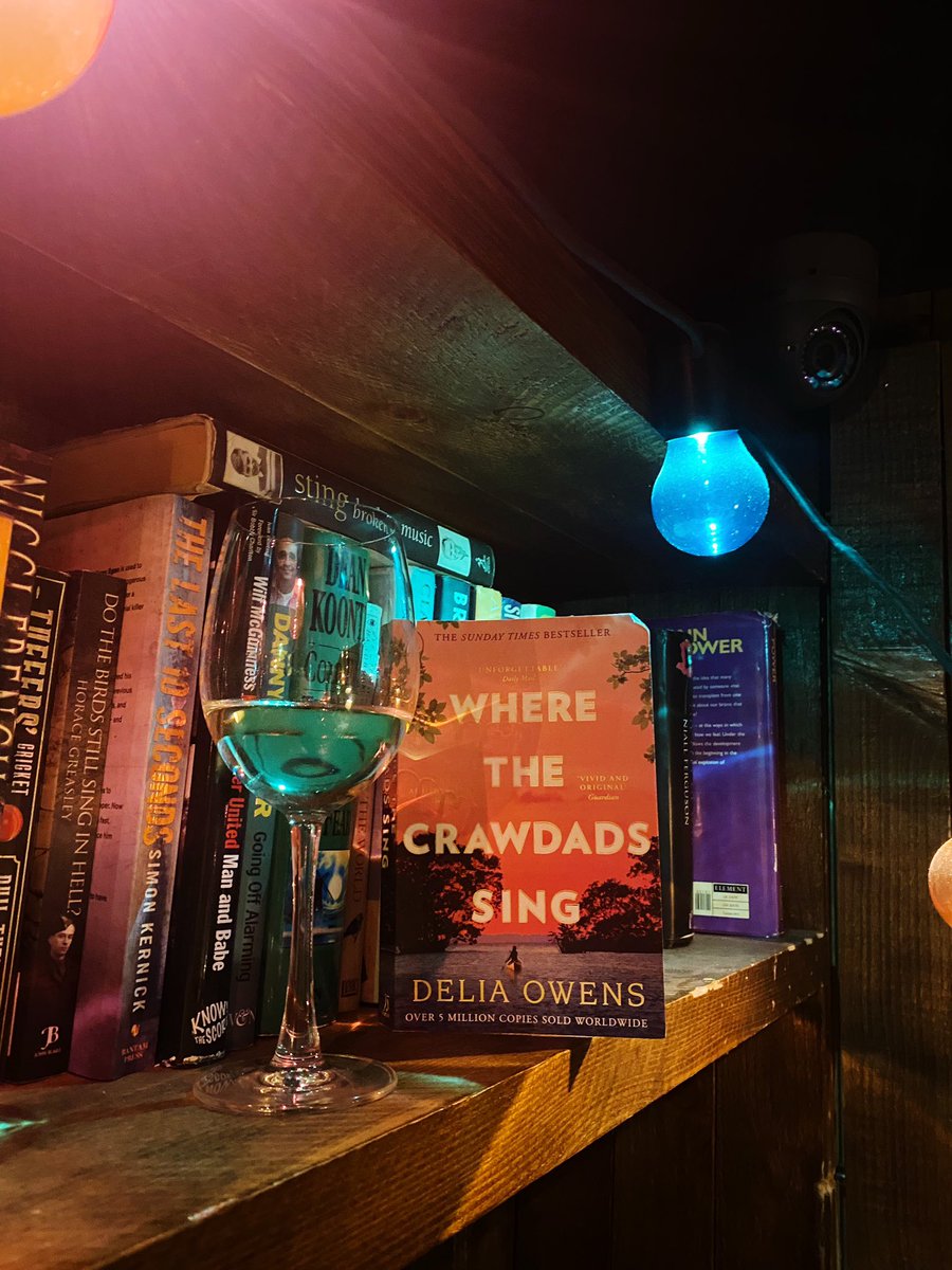 Wine and a book 📚 

The perfect Wednesday for our FireCask #BookClub. The team loved this one! 

#wherethecrawdadssing #manchester #agencylife