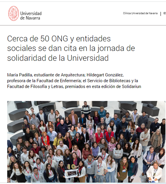 HildegartGlez's tweet photo. Gracias @tantakaunav @unav x🏆q dedico a @MTLP Con su ejm me enseñó q con pequeñas cosas día a día ponemos contribuir a mejorar algo🌍q nos toca habitar
😀en @enfermeriaunav contagiando a👩🎓👨🎓 👩⚕️👨⚕️y prof ese modo de vivir acompañada x🔝@Carlos_Chaccour & #🎞️
➕#EnfSolidaria 💪 https://t.co/TLytwcnZVW