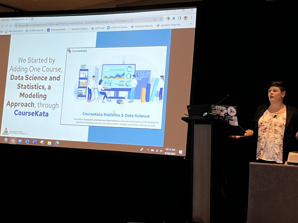 DBlanton_Math's tweet photo. Super proud to call @Steph_Does_Math my friend and colleague. We’ve started good things in San Diego, and today she and @askmrsmartinez got to share this work with other educators. https://t.co/HWakhTenrm