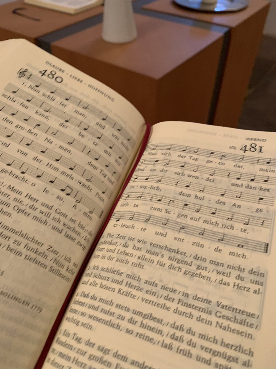 Nun sich der Tag geendet.. neu, spannend, aufregend. #dnkgtt für Begegnungen, für Gemeinschaft, fürs Umgeben, für Geleitet. #ekkw #liturgie #wasprädikantensomachen