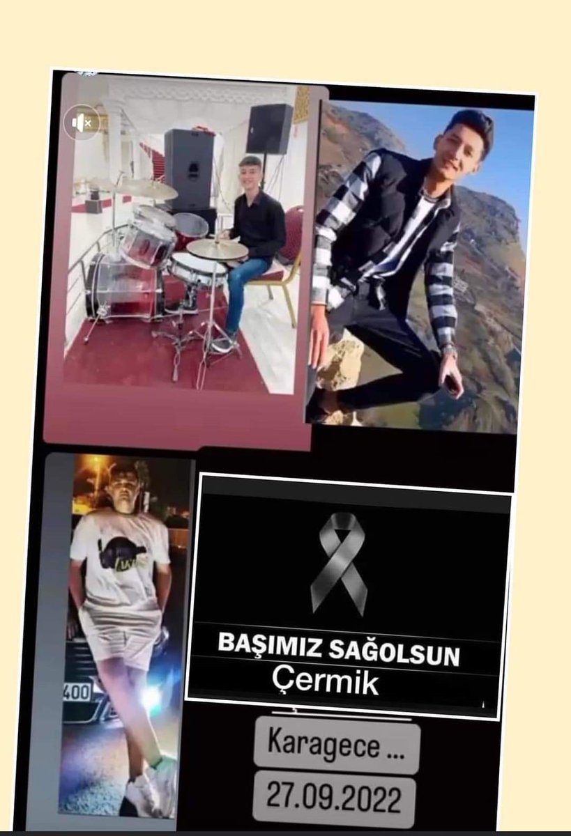 İlçemizde elim bir kazaya kurban giden gençlerimize Allah’tan rahmet diliyorum mekanları cennet olsun Ailelerine ve Çermik halkımıza sabır ve metanet diliyorum Amin Yaralı kardeşlerimize Allah’tan acil şifalar diliyorum Amin.