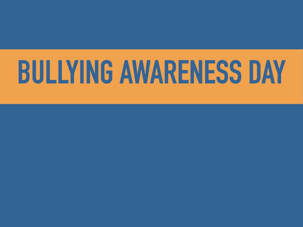 WI recognizes the fourth Wednesday in September to prioritize school environments which are free of bullying behaviors. It is a never ending pursuit.