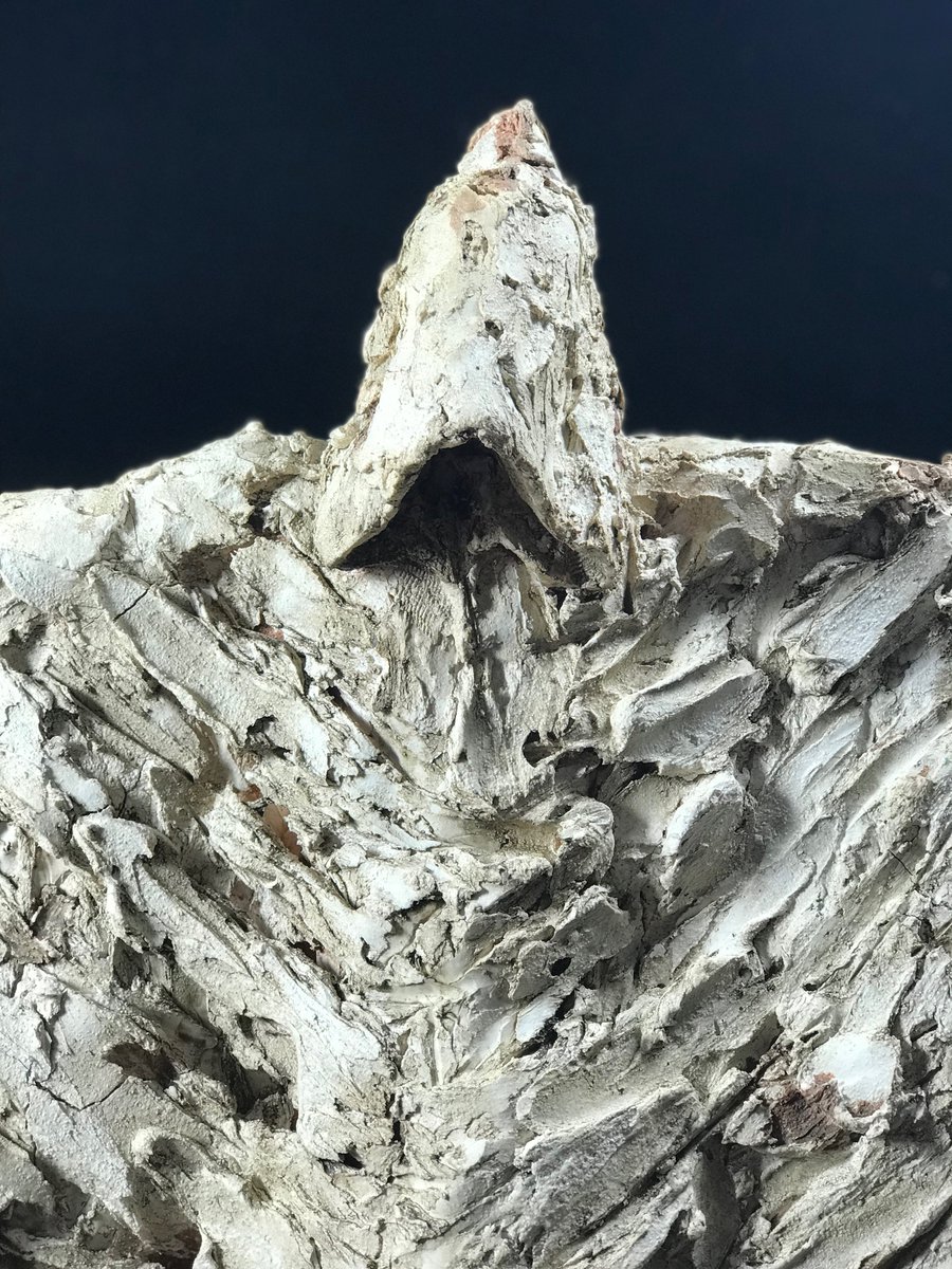 UKSculpture's tweet photo. Sculpture of the Week! The 'Bone Collector', a unique ceramic piece, of a cloaked figure who gathers the bones of wolves and sings them back to life. She reminds us that where there is beginning there is end and where there is end there is always beginning. #WomenWhoRunWithWolves https://t.co/nXNvbRYZqU
