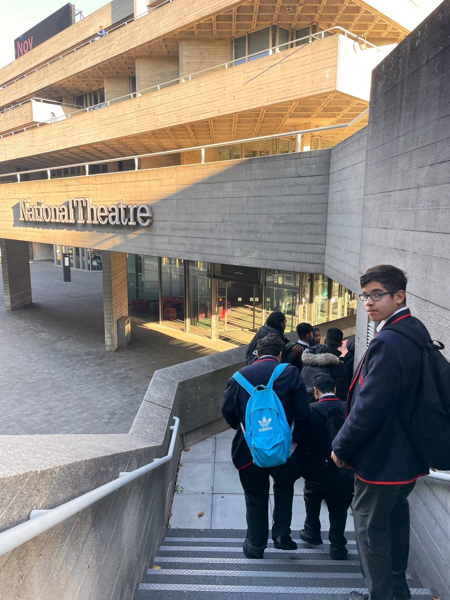 DramaLPS's tweet photo. So good to be back seeing live theatre with our students! Superb performance of The Crucible @NationalTheatre - thank you. Can’t wait to get stuck into our performance extracts next week; students are well &amp; truly inspired! 🎭 #BeKnowledgeable #BeaLearner #LP50 @langdon_park https://t.co/ibeU0wN7uS
