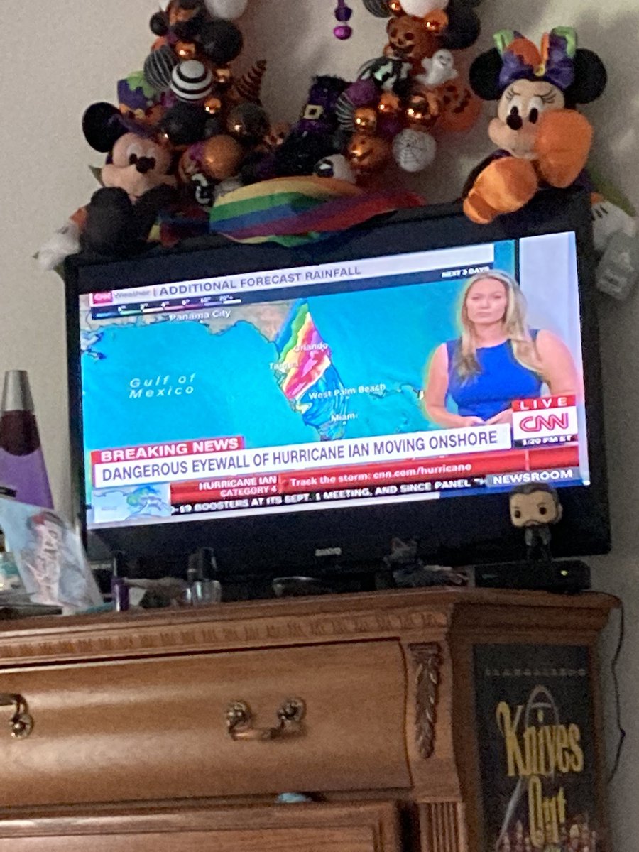 BroncoTruck's tweet photo. Desantis is gonna be pissed they got a pride flag going across Florida. https://t.co/uQT4sMoxny