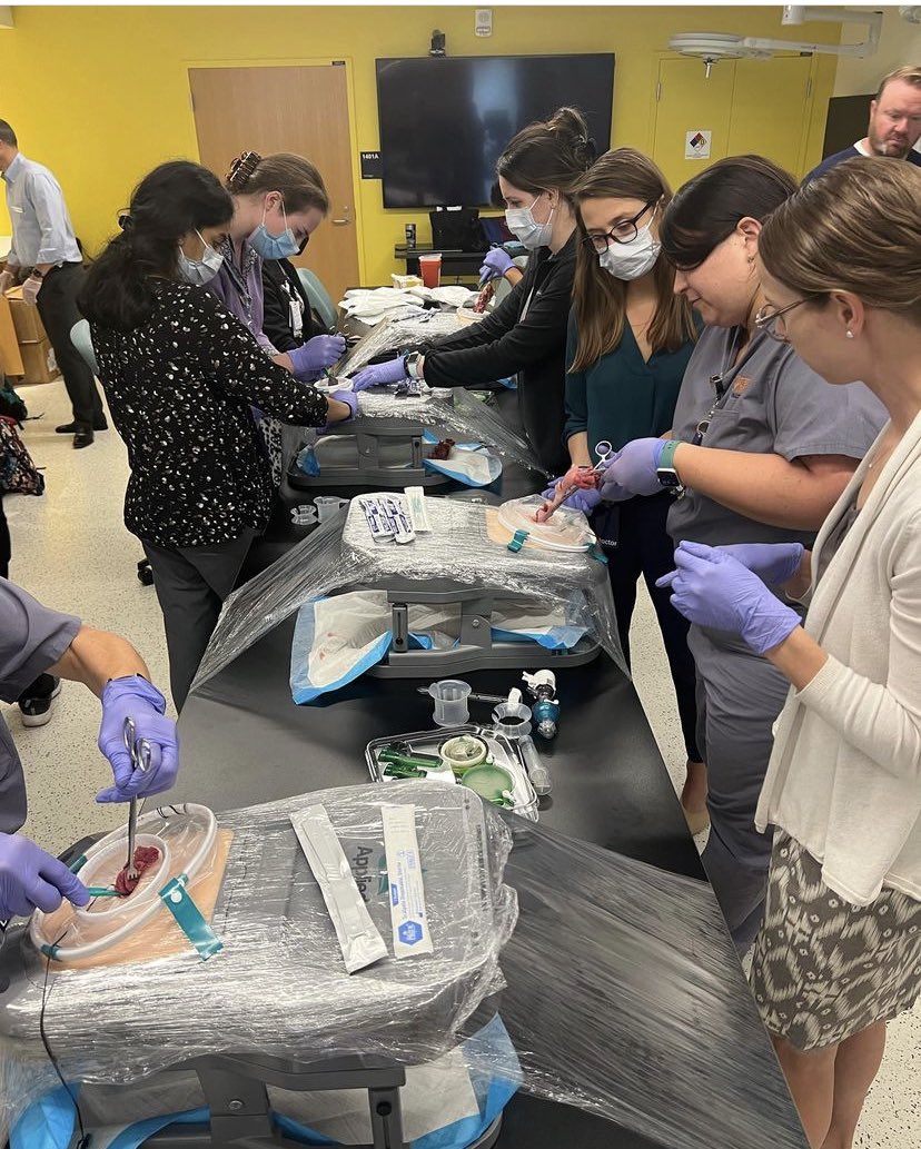 Laura Homewood, MD (@laurahomewoodmd) on Twitter photo @uvaobgyn residents hard at work hand morcellating beef tongue this morning! #MIGS #surgicalsimulation #gynfluencer thank you <a href="/AppliedMed_GYN/">Applied Medical GYN</a> for the supplies! @uvaobgyn residents hard at work hand morcellating beef tongue this morning! #MIGS #surgicalsimulation #gynfluencer thank you <a href="/AppliedMed_GYN/">Applied Medical GYN</a> for the supplies!