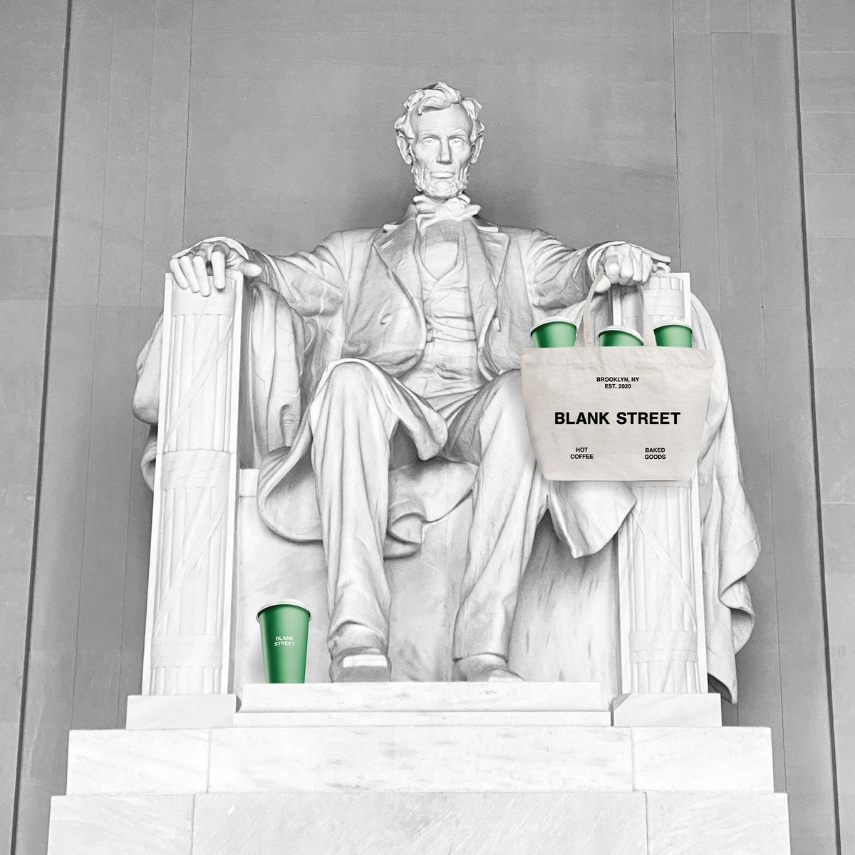 Painting the town green 💚 See you in DC very soon!