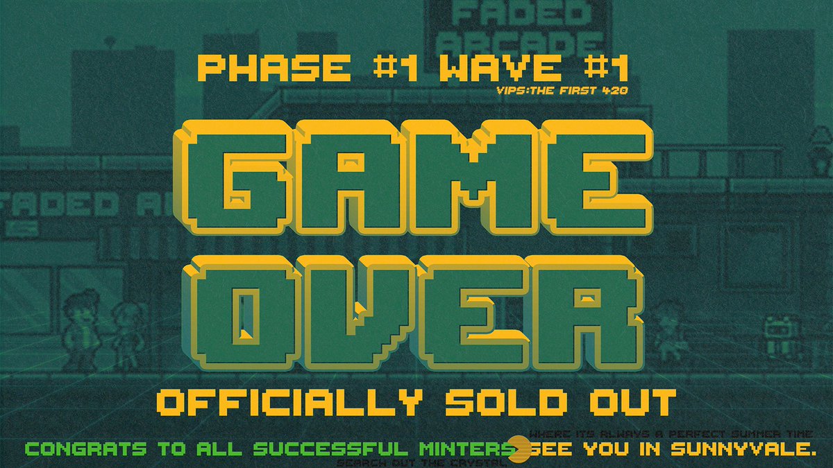 Faded Arcade NFT tweet media