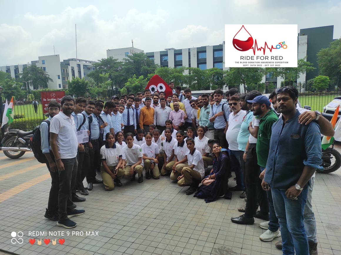 RideForRed's tweet photo. दिनभर का उद्देश्य पूरा करने के बाद Red for red Expedition Team...

@RaktSankalp
.
.
.
#donateblood #Euphorial_Youth_Society #RaktSankalp #Ride_For_Red #BloodDonation_Expedition #PrayagrajEvents #RideForRed #RobinHoodArmy #RHA https://t.co/WjpNZCmoO0