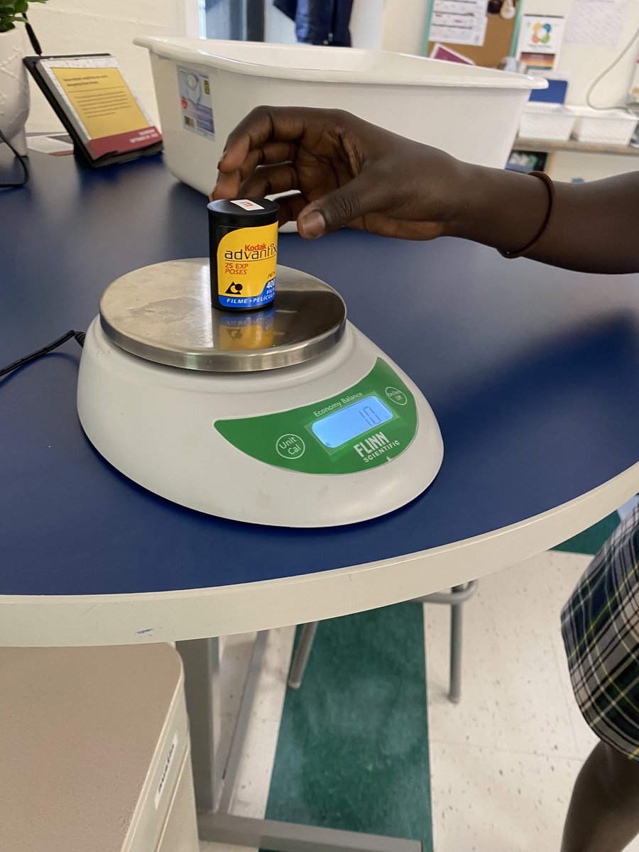 MsBLeBlanc's tweet photo. In science this week, the grade 8 classes have been putting the Scientific Method to the test by trying to identify the mystery objects in the film canisters 🤔 @StPatricksOCSB https://t.co/6ZgyHciqn5