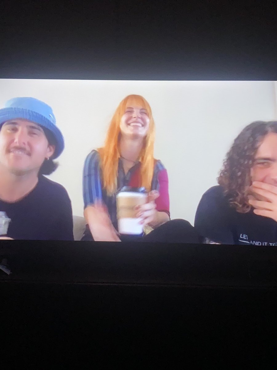 moreforparamore's tweet image. You guys knew you were in mute right? @paramore