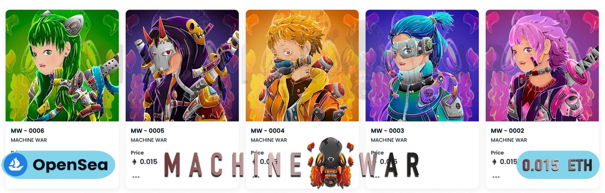 jerawatpoonchu1's tweet photo. New Collection ➡️ MACHINE WAR ⚔️
On @opensea
Opensea : https://t.co/aniMMBgxsM
💸 price : 0.015 $ETH
 🔴 All handmade 1/1 🔴 Limited to only one piece
❤️Thank you for support❤️

#NFT #AnimeNFT #NFTs #NFTTHAILAND #NFTCommunity #OpenSeaMarket #opensea #OpenSeaCollection #MACHINEWAR https://t.co/7eCc5mNCw0