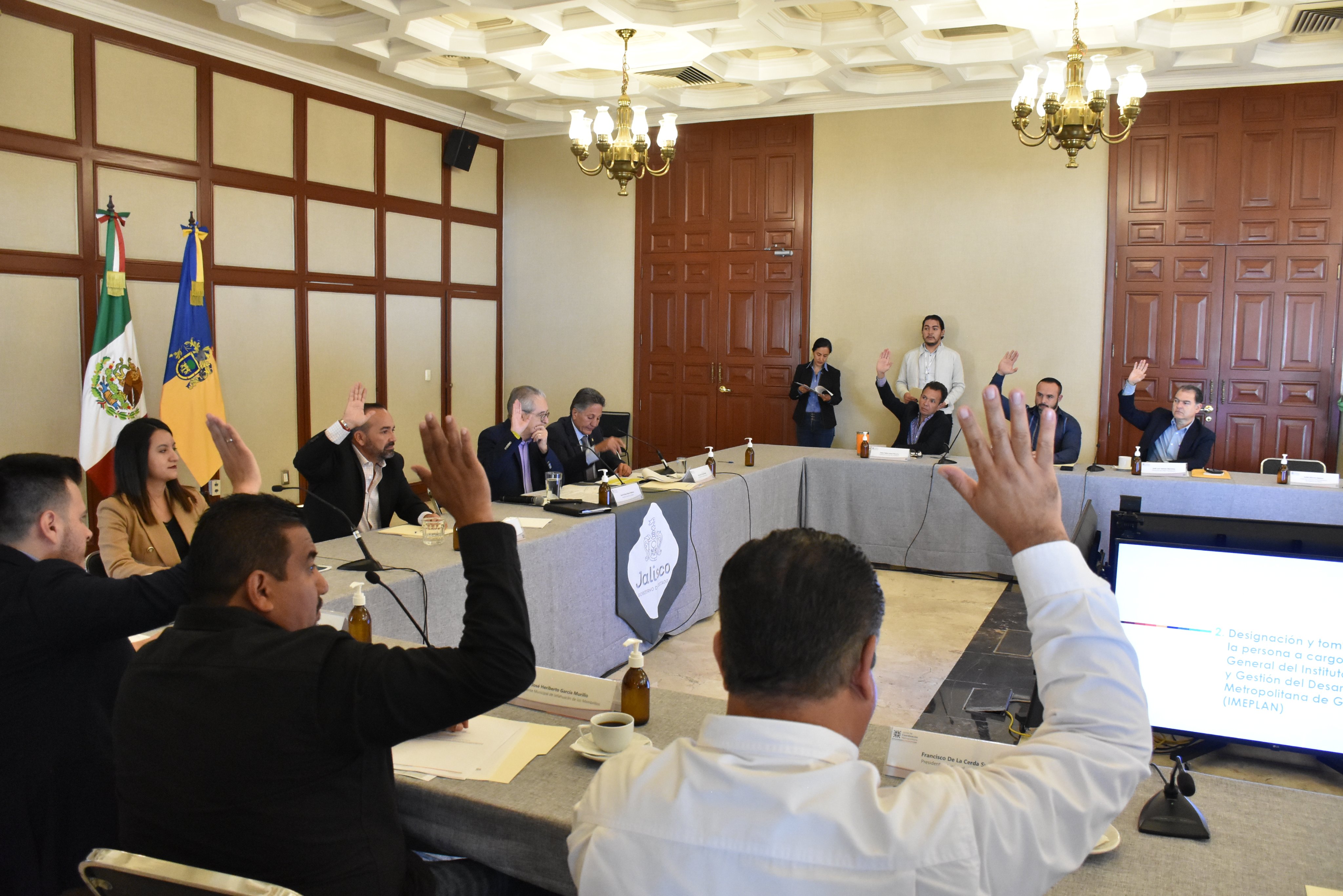 Junta metropolitana Votación