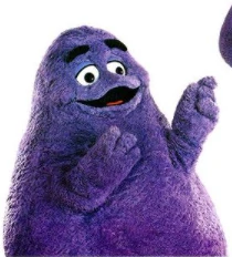 skapadiaDC's tweet photo. Do we think the new Purple @mmschocolate is a descendant of @McDonalds Grimace? https://t.co/HgkzX3tZFk