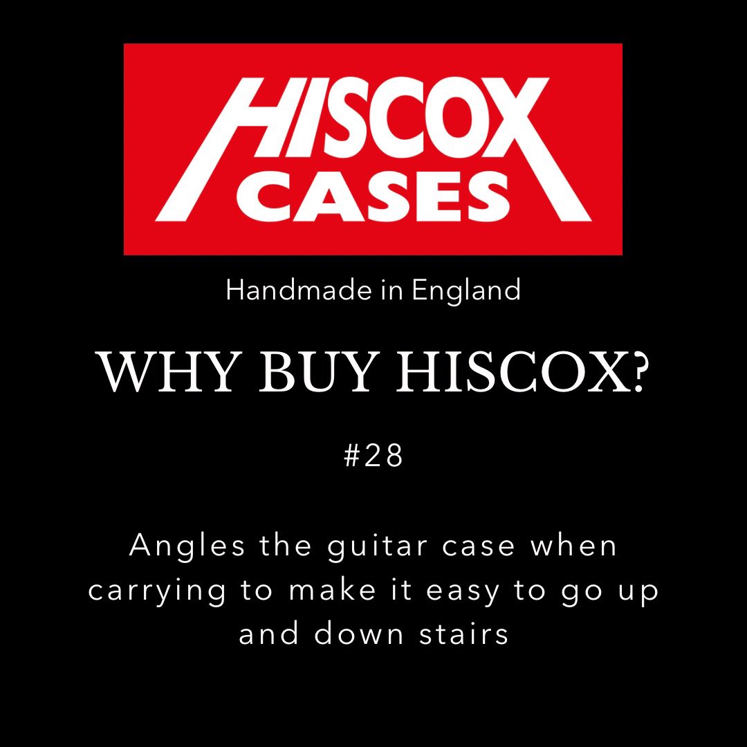 44 Reasons to buy a Hiscox Case

#28

Angles the guitar case when carrying to make it easy to go up and down stairs

hiscoxcases.com