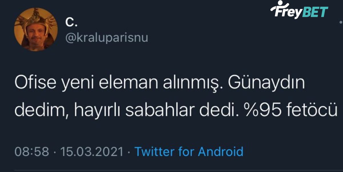 FreybetSosyal1's tweet photo. Tespit.. https://t.co/ZAs3kHupOf