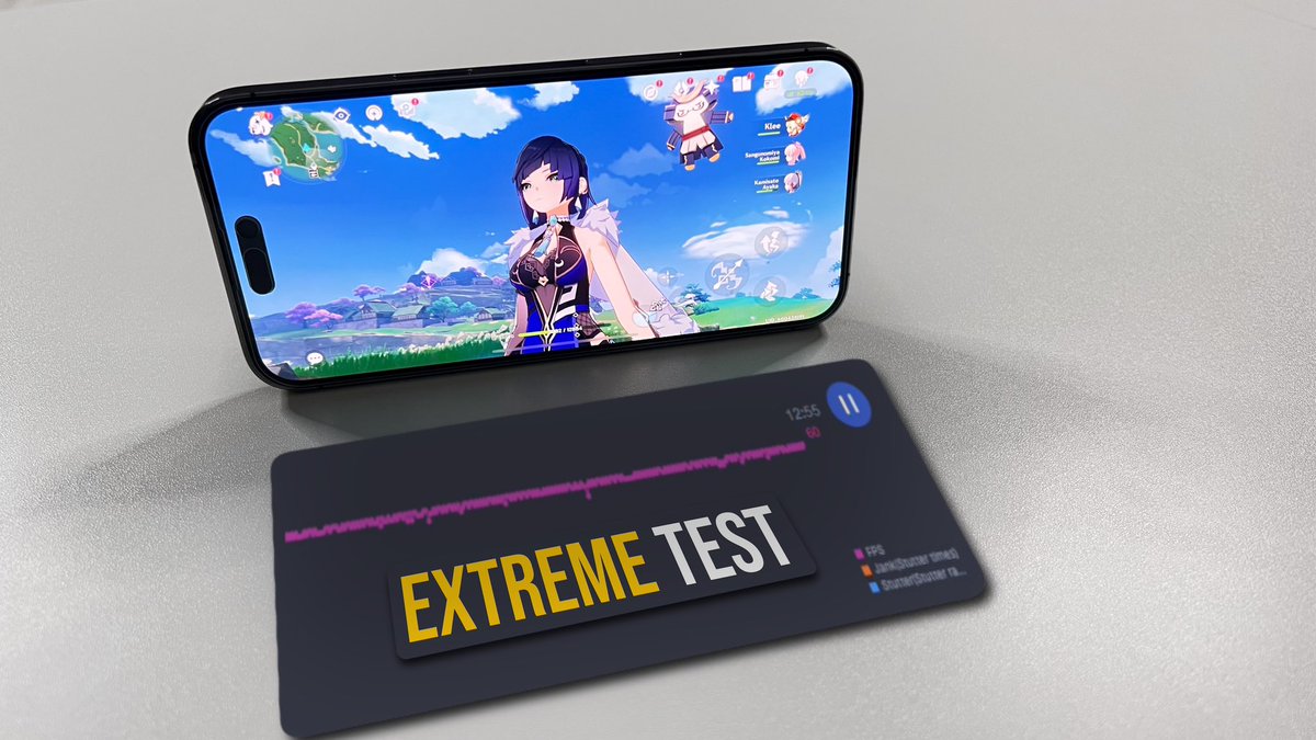DameTechChannel's tweet photo. EASY 60 FPS PERFORMANCE! iPhone 14 Pro Max Genshin Impact (3.1 Update) FPS Gaming Test... https://t.co/AOempJyLAU via @YouTube #iPhone14ProMax #iPhone13ProMax #iOS16 #ios #MobileGame #GenshinImpact #genshin #fpstest https://t.co/oDA2VSGg5f