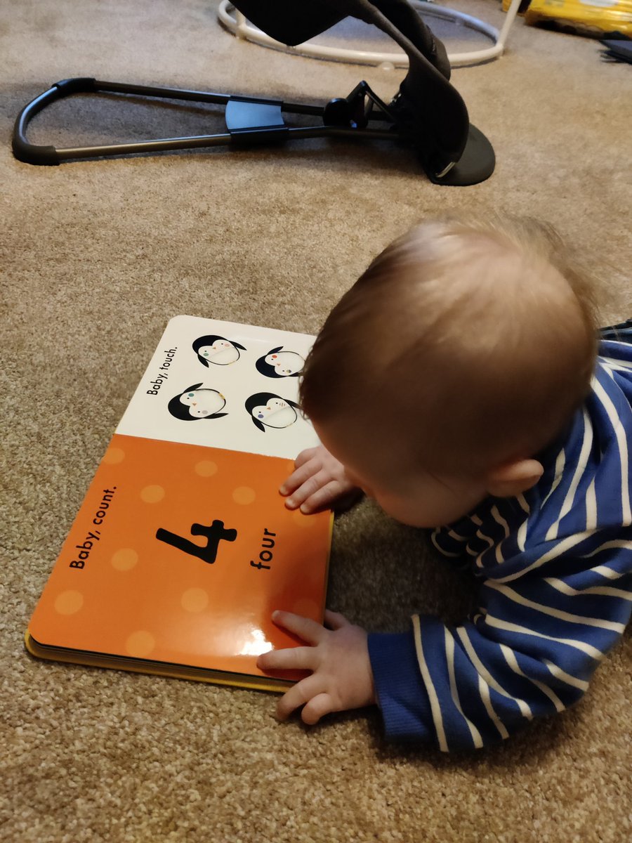 MsMcCoymaths's tweet photo. "Can you tell my mummy &amp; daddy are both maths teachers?" Never too young to start appreciating numbers!❤️🔢 @ragatehouse @mathsweekscot  #numbers #babysensory https://t.co/gb2QFZTGT0