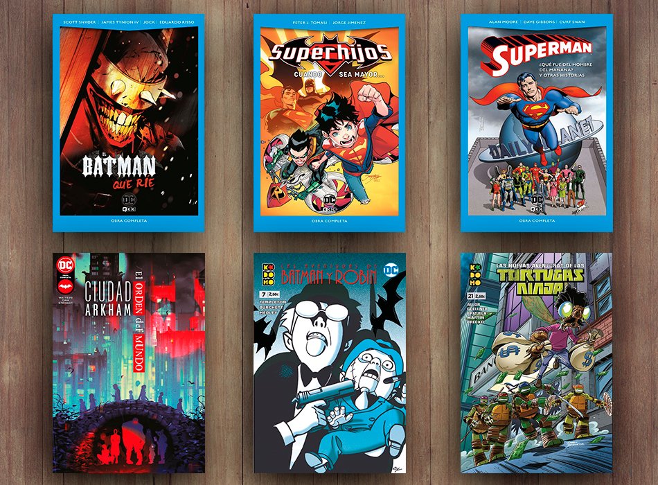ComicsBadajoz's tweet photo. ¡Ya están a la venta en CÓMICS las novedades de @eccediciones! https://t.co/9bSmydl3oo