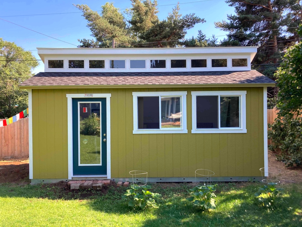 Tuff Shed on Twitter "Rachel's new 10x20 shed is ready for work. "This