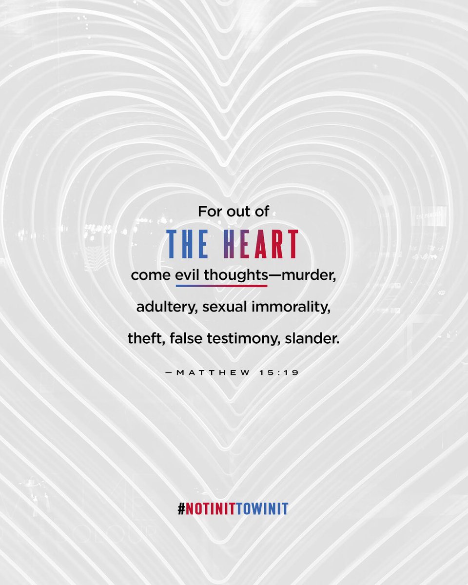 AndyStanley's tweet photo. (1/3) Everything that disturbs you about the United States emanates from the sinful, selfish, self-centered, appetite-fueled, fear-driven condition of the human heart. Our government can protect us from it. But our government is powerless to do anything about it. https://t.co/8GkWaCcchb