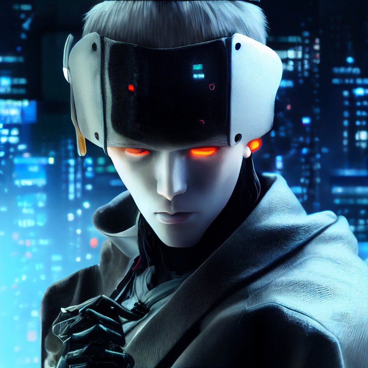 CyberZOfficial's tweet photo. Unlike other AI generated projects... our goal was to always emphasize quality and selection. Only the very best out of countless thousands of generations will make it to the final 444 pieces. https://t.co/GpzHfYI84T