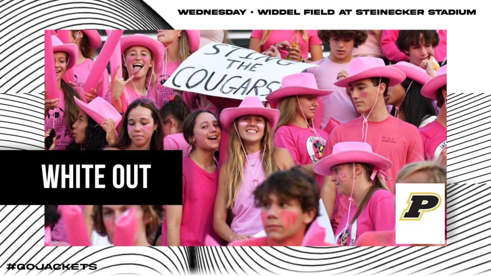 PburgAthletics's tweet photo. STUDENTS: Girls Soccer has a HUGE game tonight against Anthony Wayne and it is a WHITE OUT! Wear your white and come out to cheer on the Lady Jackets! @pgurggirlsoccer #GoJackets https://t.co/y6jkNFLttA