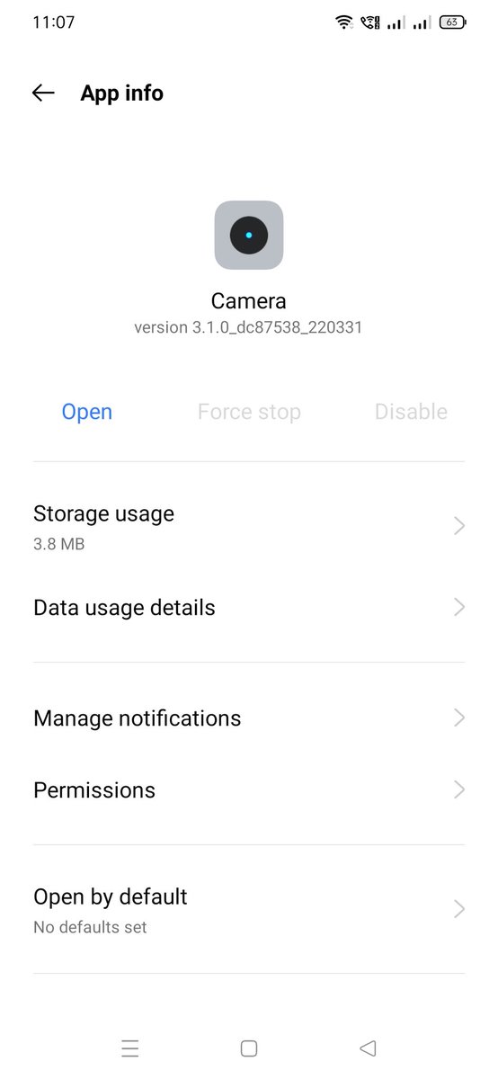 ravi3dfx's tweet photo. Hey @realmecareIN
Still #realmext Camera App is running on old version , even after #realmeui2.0 Stable Update π§
When you people will Rollout Update for camera app?? π₯Ίπ
#realme #DareToLeap #stufflistingsarmy #realmeFestiveDays https://t.co/GWewUWKeJ2