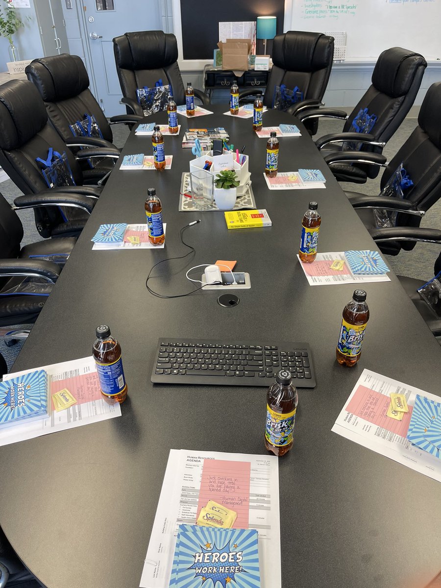DrPamBerry's tweet photo. Just preparing to checking in with the awesome @CISD_HR team to share their departmental updates for this month โ
๐ฏ๐ฏ #crowleyprideunified
#actlikeafamily #worklikeateam https://t.co/N6HGhQQvxD