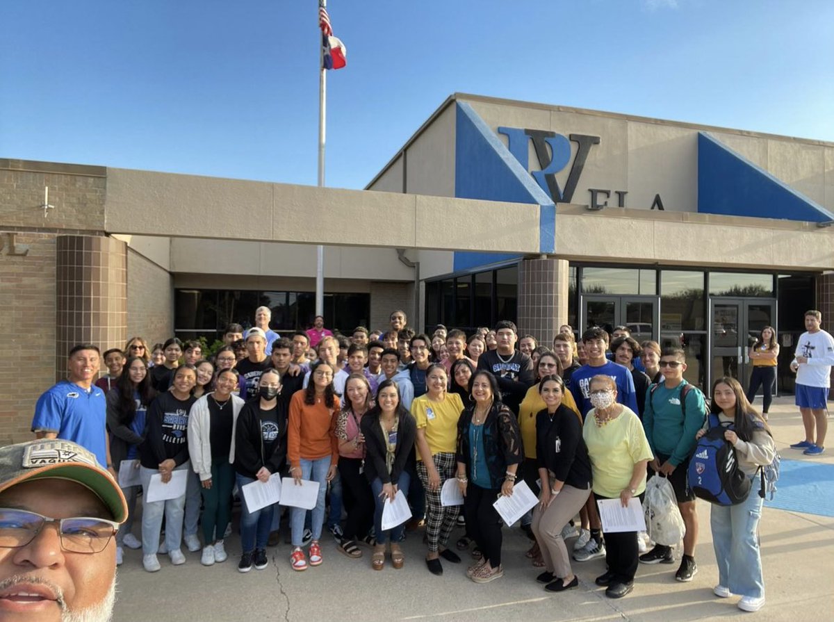 Vela_Football's tweet photo. Our FCA hosted See you at the Pole today, great turnout and awesome environment. 
See you next time! https://t.co/FqyQo6Qvg7
