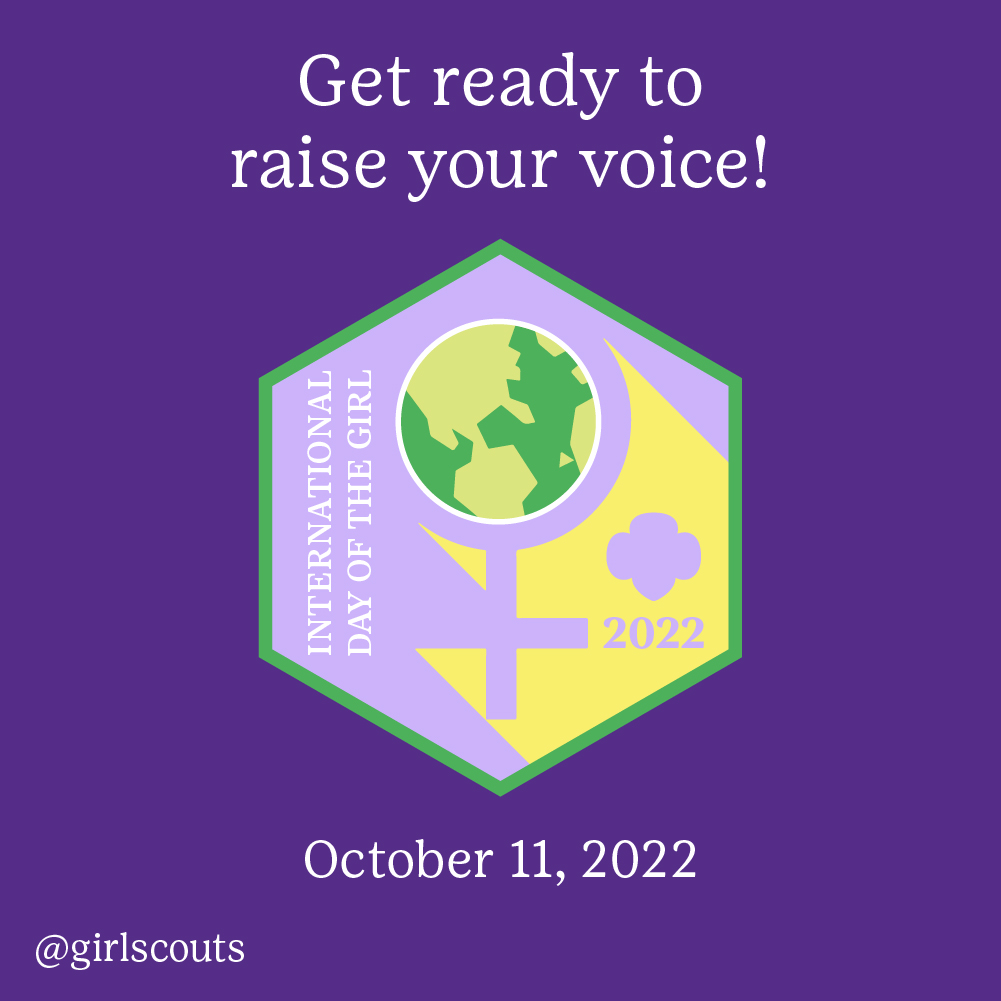gsutah's tweet photo. Let’s get LOUD! 🔊 International Day of the Girl is celebrating 10 years of amplifying girl voices, girl stories, and girl action, but it’s not a party without YOU! Big ideas take time to turn into big changes. Let’s get started: https://t.co/LTBQ3rnbHV https://t.co/xWCnmDbB2O