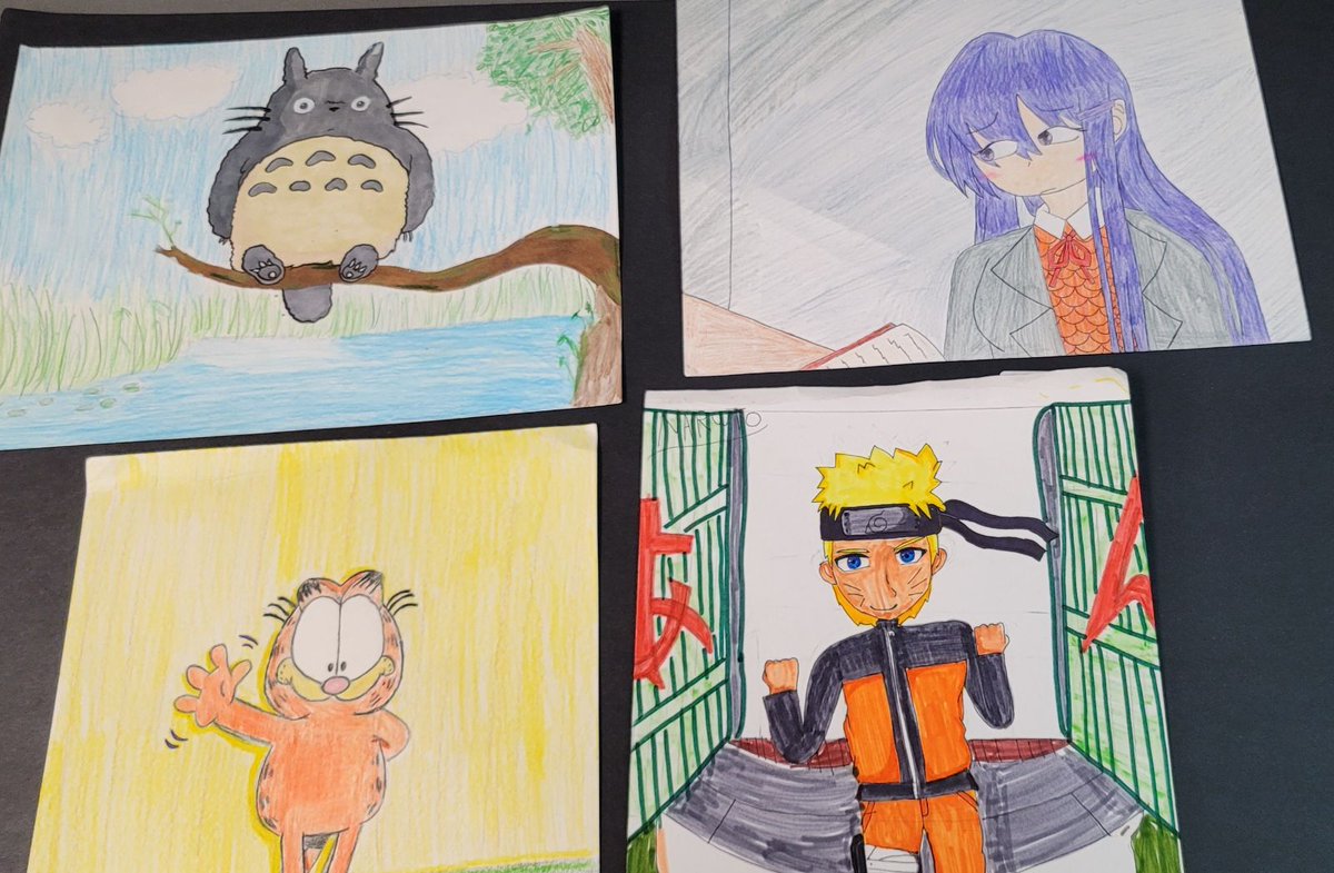Fan art was a huge hit this semester, we have some very talented artists <a href="/HumbleISD_WMS/">Woodcreek Middle</a> #beEliteWMS #RTBWMS #wearethelight #humbleARTISTS <a href="/VisualArtHumble/">Humble ISD Visual Arts</a> <a href="/WoodcreekA/">WoodcreekArt</a>