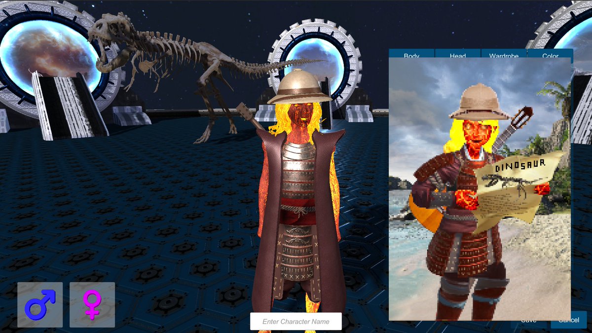 Each nft will give you 6 in game items all only obtainable by being an Explorer. Explorers will get a player house corresponding to the background trait (see some example zones in the first post). 4 cosmetic choices corresponding to the back/skin/head/clothing traits 5/8