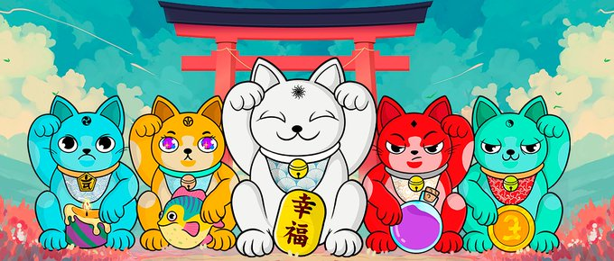 nft_lot's tweet photo. 🐱 Neko WTF X Lord Of Thrones  👑

🎉 5 freemint WL spots for Neko WTF

To enter:

✅ Follow @nekowtf_nft &amp; @nft_lot
✅ RT + Like ❤️
✅ Tag 3 friends

 🔗WL bonus on our Discord!

Ends in 48hrs ⏰

#NFTs #NFT #NFTCommunity #FreeMint #NFTgiveaway https://t.co/zICzaqHs5J